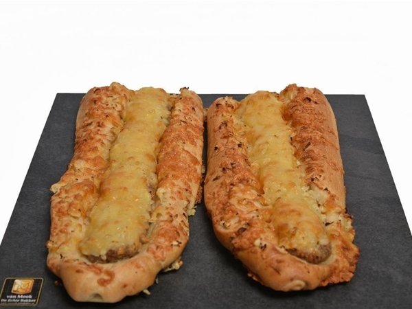 Gehakt ananas stokbrood
